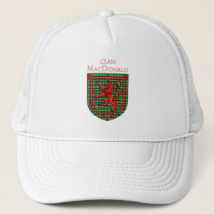 Casquette MacDonald de l'Ancien Tartan des Îles