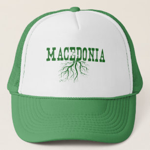 Casquette Macédoine Racines d'arbres racines Macédonienne Wo