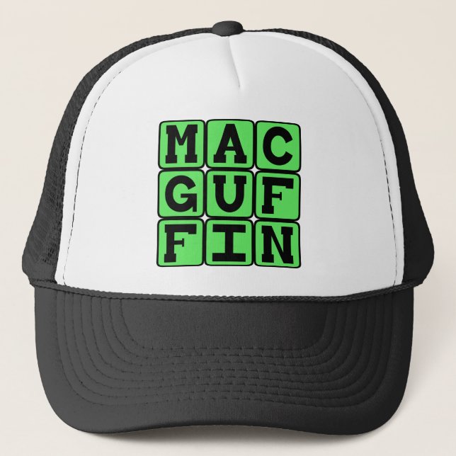 Casquette MacGuffin, Façon Littéraire (Devant)