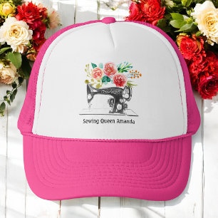 Casquette Machine à coudre artisan tailleur couturière
