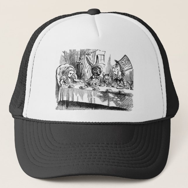 Casquette Mad Hatter (Devant)