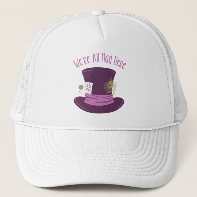 Casquette Mad Hatter Hat (Devant)