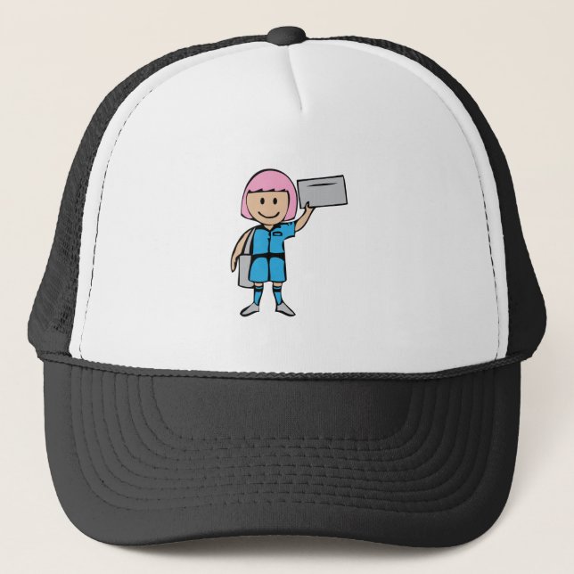 Casquette Madame de courrier (Devant)