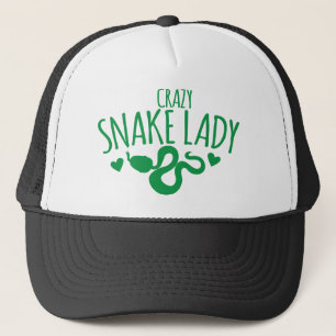 Casquette Madame folle de serpent