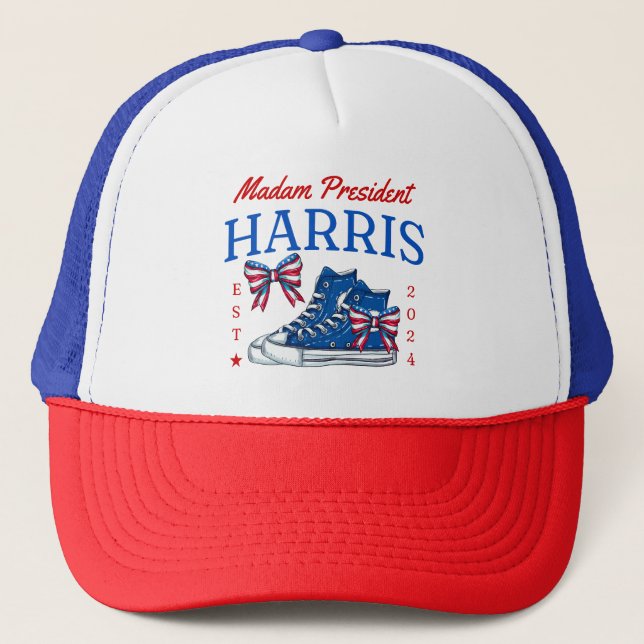 Casquette Madame la Présidente Harris 2024 (Devant)