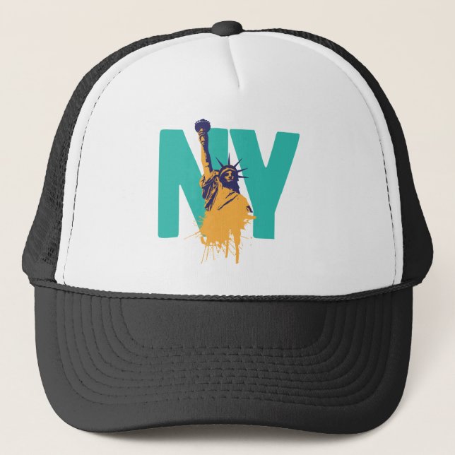 Casquette Madame Liberty de New York (Devant)