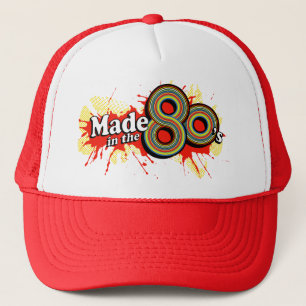 Casquette "Made in the 80's" retro design hat