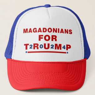 Casquette Magadoniens pour Trump 2024 Red Blue Star
