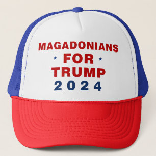 Casquette Magadoniens pour Trump 2024 Rouge bleu