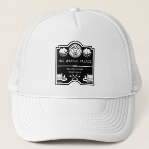 Casquette Magasin De gaufres Ou Boutique D'Aliments