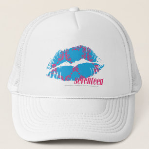 Casquette Magenta-Aqua de damassé