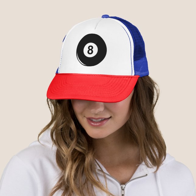 Casquette Magic 8 Ball (Entrez Votre Propre Réponse) T-Shirt (En situation)