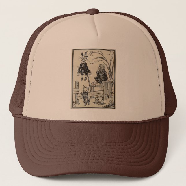 Casquette Magicien d'Oz Dorothy et l'épouvantail (Devant)