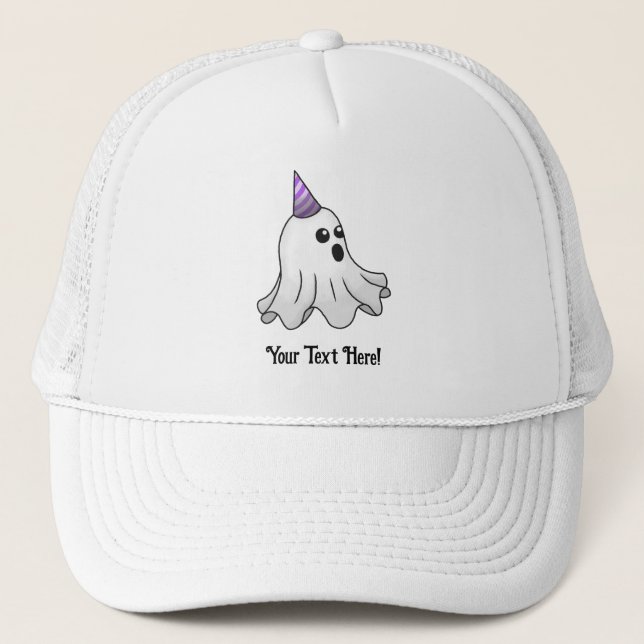 Casquette Magnifique fantôme d'Halloween (Devant)