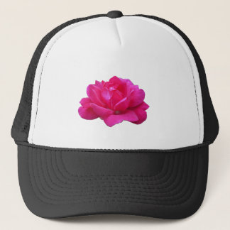 Casquette magnifique fleur de rose rose simple rose