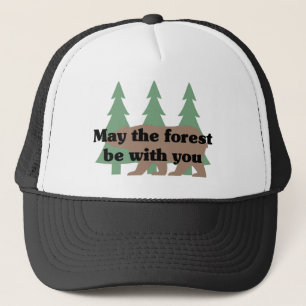 Casquette Mai la forêt soit avec vous