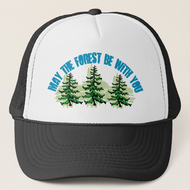 CASQUETTE MAI LA FORÊT SOIT AVEC VOUS (Devant)