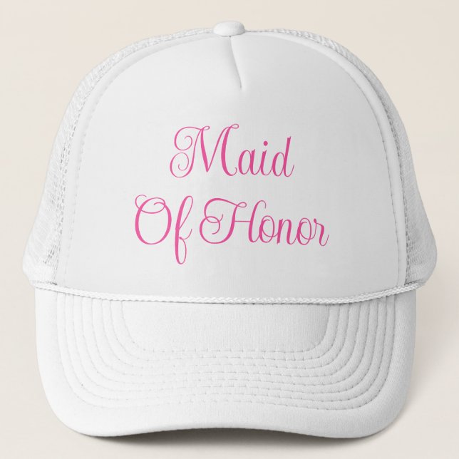 Casquette Maid Of Honor (Devant)