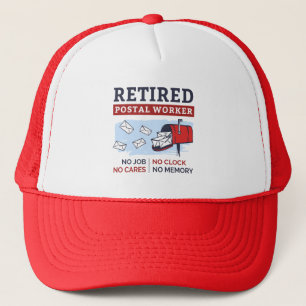 Casquette Mailman Retirement Retired Postal Worker