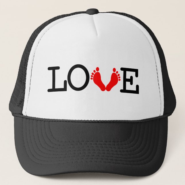 Casquette M'aimant certains - rouge (Devant)