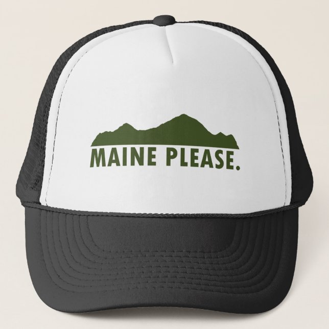 Casquette Maine S'Il Vous Plaît (Devant)