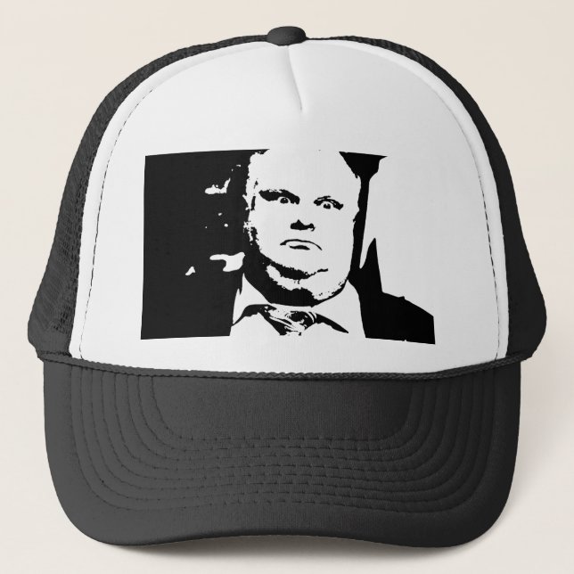 Casquette Maire de tabagisme Rob Ford de fente de Toronto (Devant)