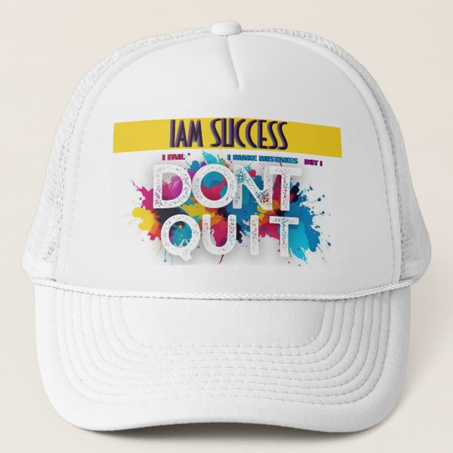 CASQUETTE MAIS JE NE RENONCE PAS (Devant)