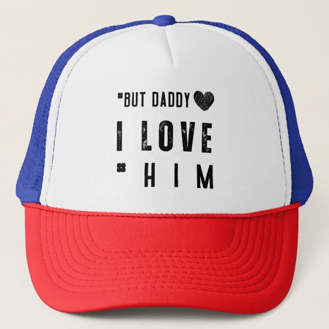 Casquette Mais Papa Je L'aime (Devant)