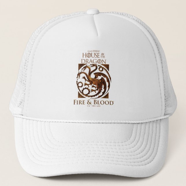 Casquette MAISON DU DRAGON | Maison Targaryen Sigil (Devant)