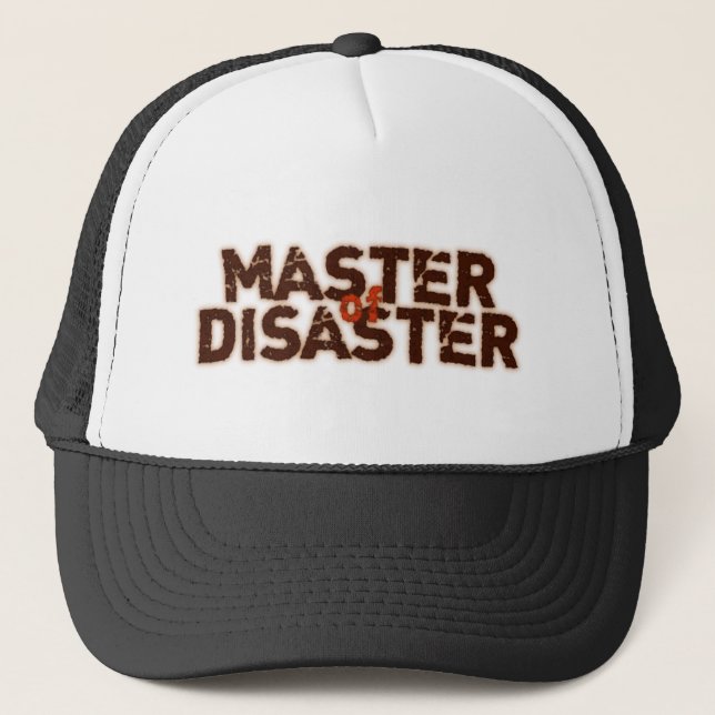 Casquette Maître de Disaster (Devant)