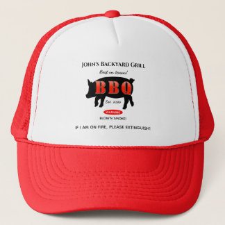 Casquette Maître de grill de jardin cuisson BBQ cuisine