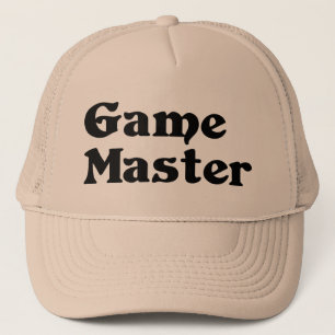 Casquette Maître de jeu