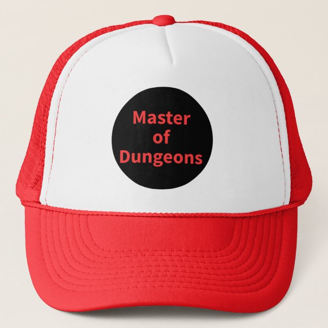 Casquette Maître des donjons (Devant)