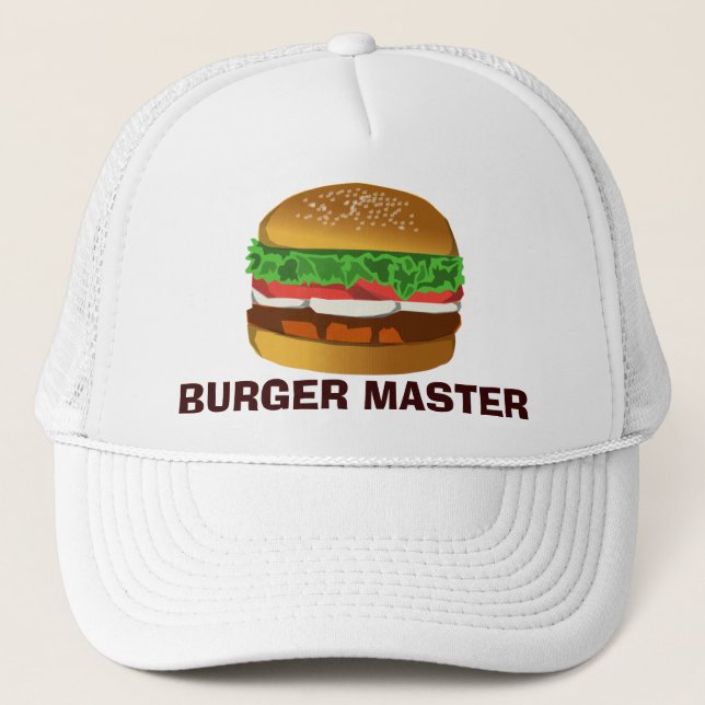 Casquette Maître d'hamburger (Devant)