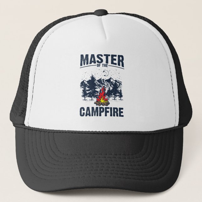 Casquette Maître du feu de camp (Devant)