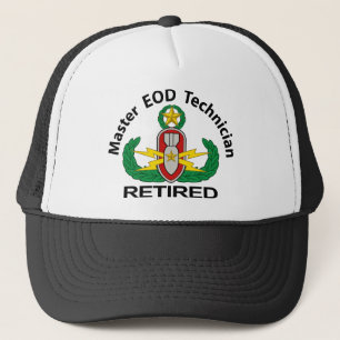 Casquette Maître EOD en couleurs retiré
