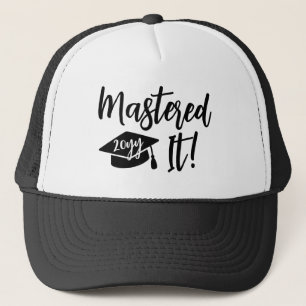 Casquette Maîtrise personnalisée Diplôme La maîtrise