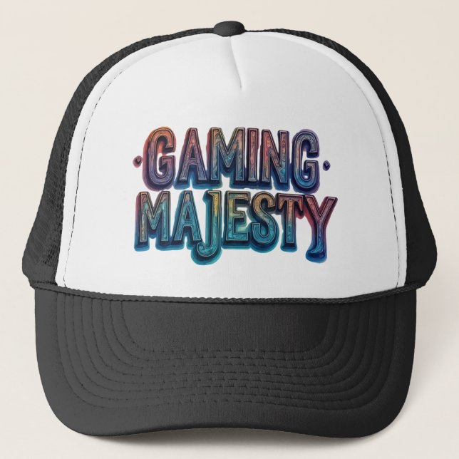 Casquette Majesté du jeu (Devant)