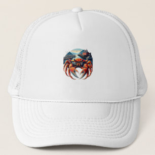 Casquette Majestic Harbour Sentinel Un Crabe Vibrant