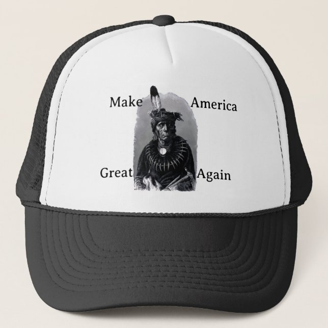 Casquette Make America Great Again Trucker Hat (Devant)