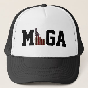CASQUETTE MAKE IDAHO GREAT NOUS FLAG - JOUER SUR MAGA