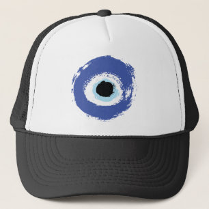 Casquette Mal Oeil Artiste Bleu Grec