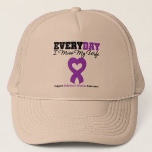 Casquette Maladie d'Alzheimer chaque Mlle My Wife du jour I