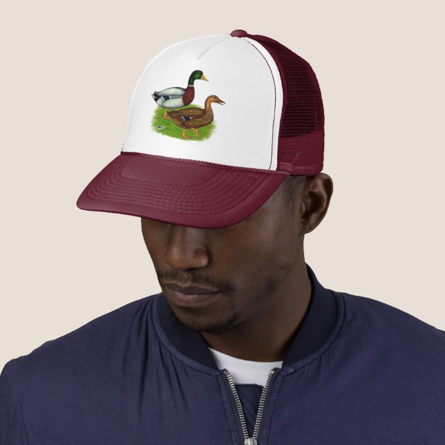 Casquette Mallard Drake et Duck (En situation)