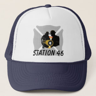 Casquette maltais de bec de sapeur-pompier
