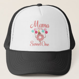 Casquette Mama Of The Sweet One Family Correspondant 1er Ann