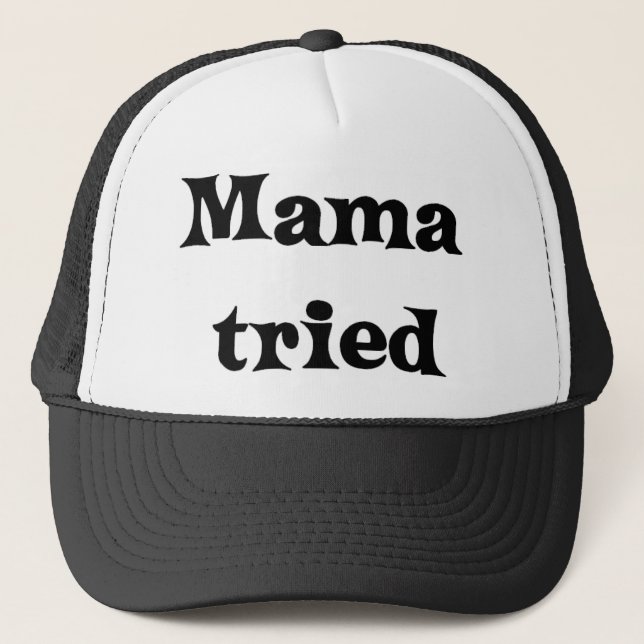 Casquette Maman a essayé (Devant)