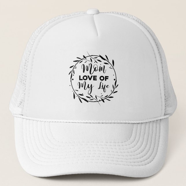 Casquette Maman Amour de ma vie (Devant)