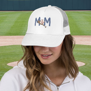Casquette Maman Baseball / Design Baseball du cœur / Jour de