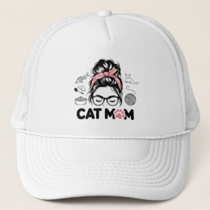 Casquette "Maman Chat" Femme Amusant qui Aime les Chats Mign